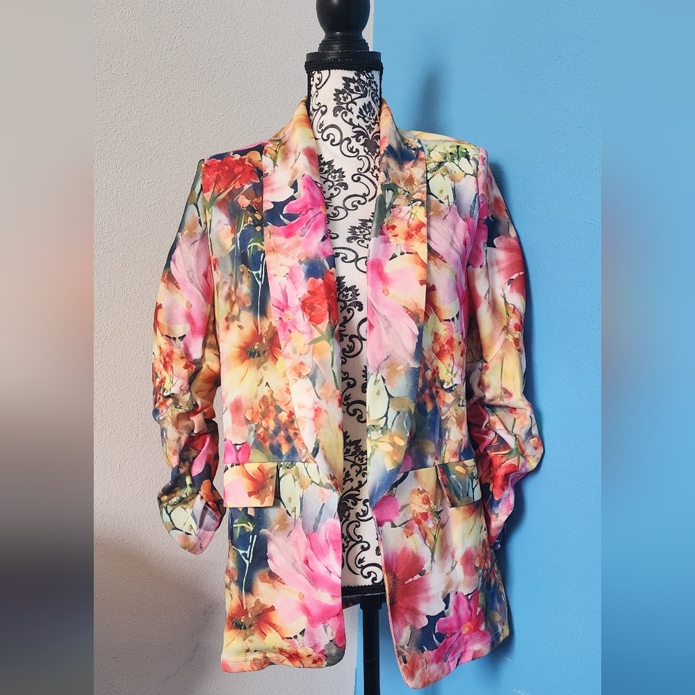 Floral Multicolor Blazer